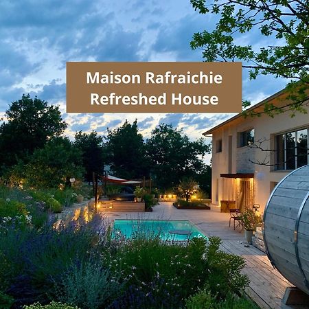 Maison D'Hotes De Charme Le Clos De La Fontaine Piscine & Spa Labastide-Marnhac エクステリア 写真